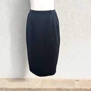 Vintage Valentino Midi Skirt  - 4 office siren contemporary